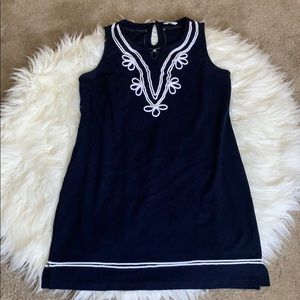 Crown & Ivy Navy Nautical Dress